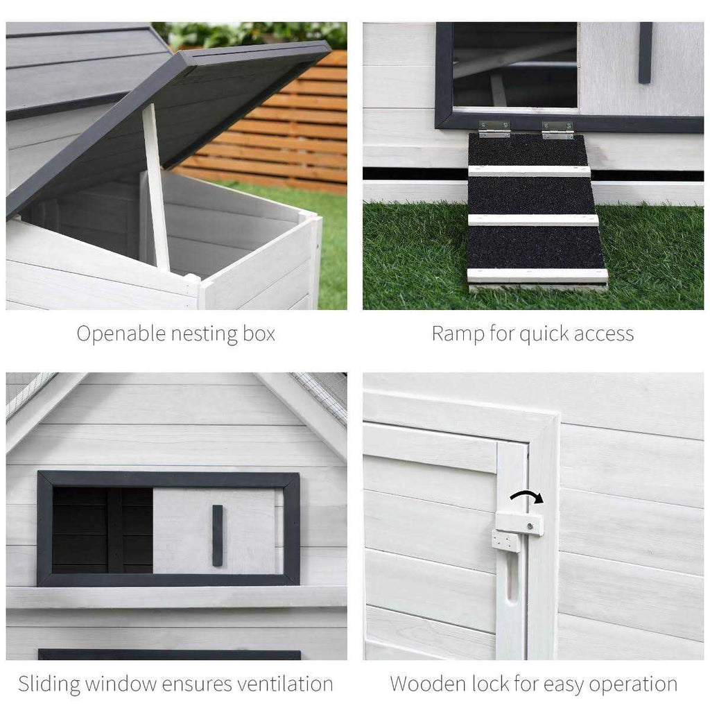 Wooden Chicken Coop Y76436