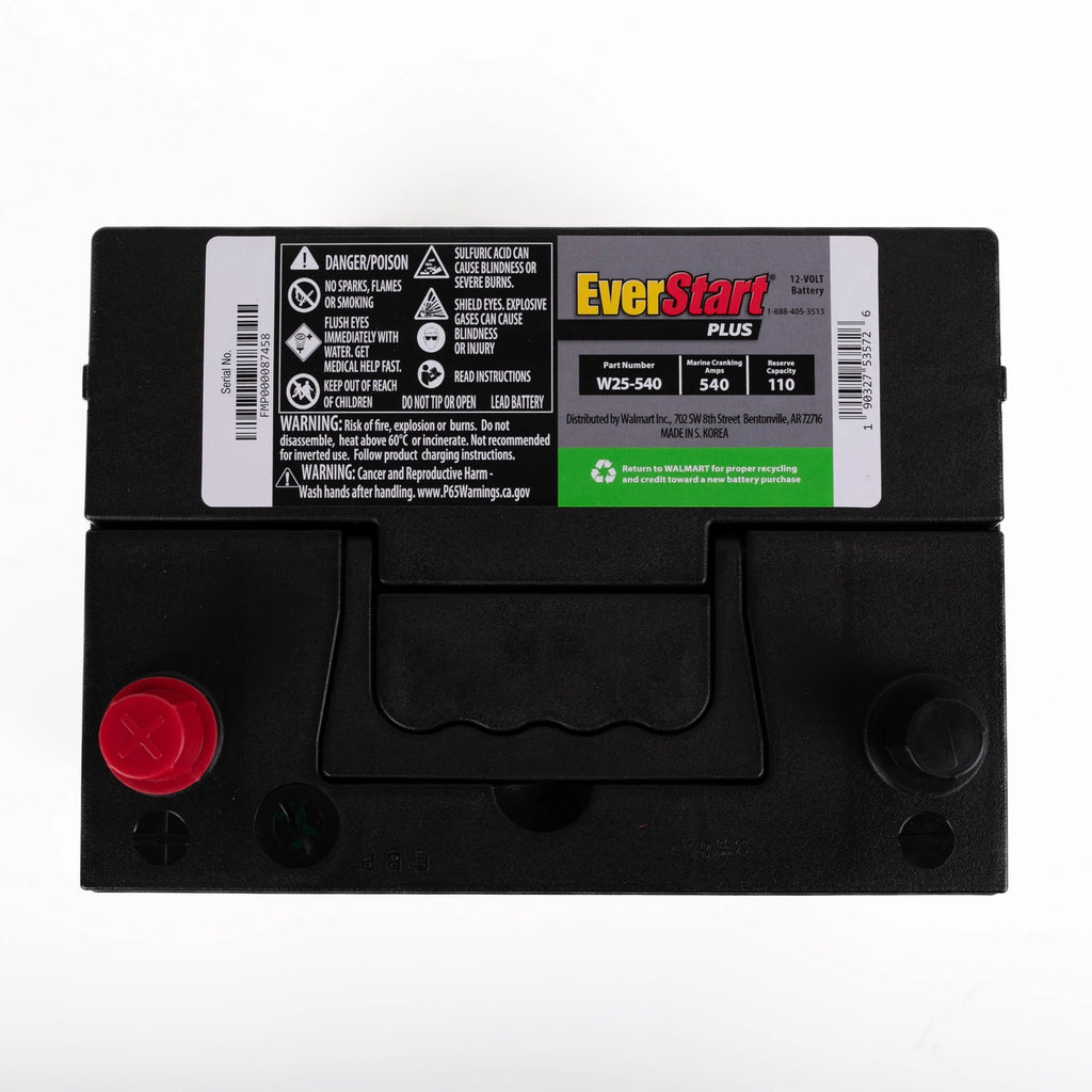 Lead Acid Automotive Battery Group Size 25 12 Volt 550 CCA R41466