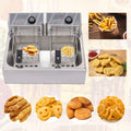 5000W 12L Stainless Steel Electric Deep Fryer Q9931
