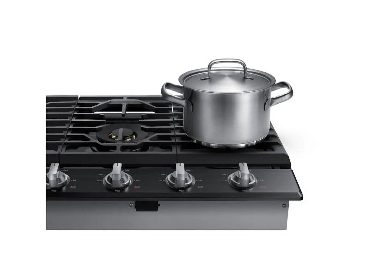 Black Stainless Steel Gas Cooktop I673303