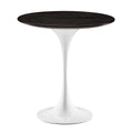 20" Round Side Table White Walnut P5038