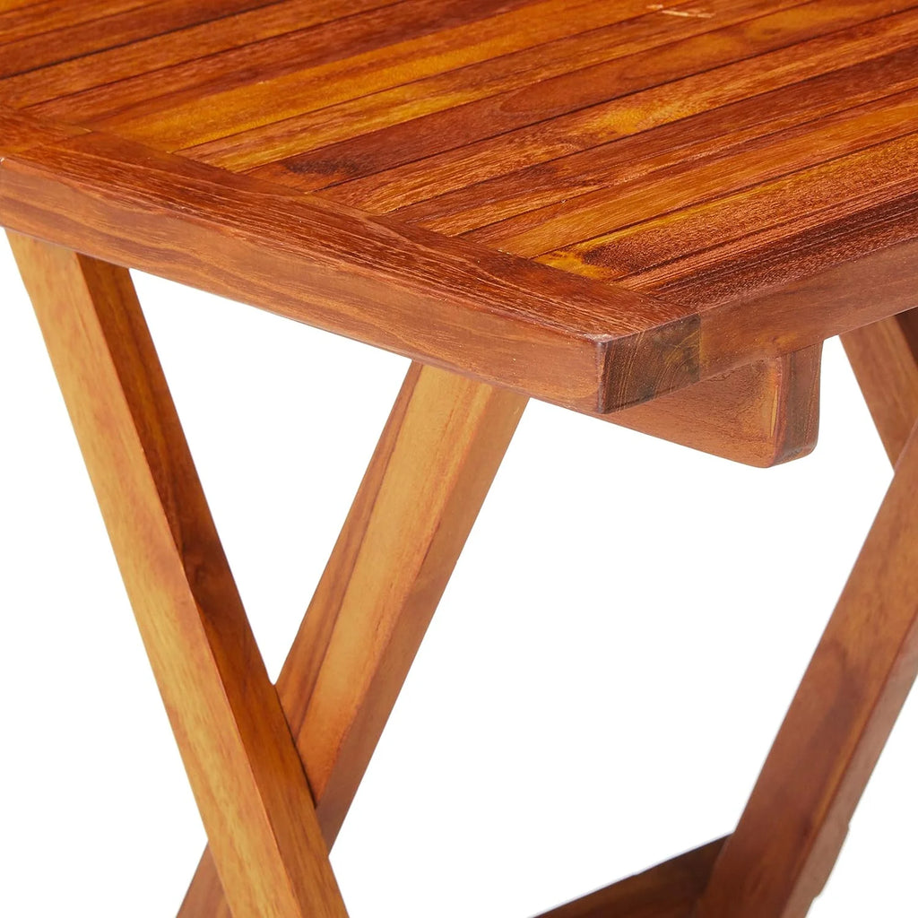 Folding Teak Small Table T69409