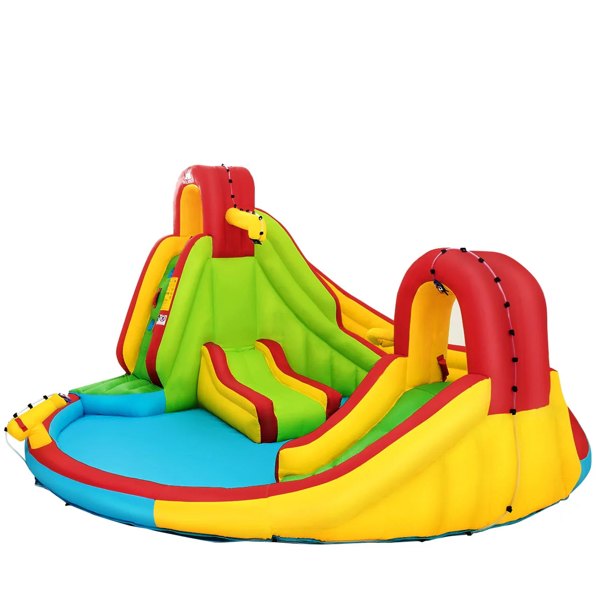 Inflatable Water Slide Park with Splash Pool S94739