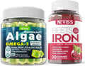 Vegan Omega 3 Gummies 1000mg Iron Supplement 12.5mg U2665