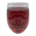 Wine Glass 21 Oz Engraved O216