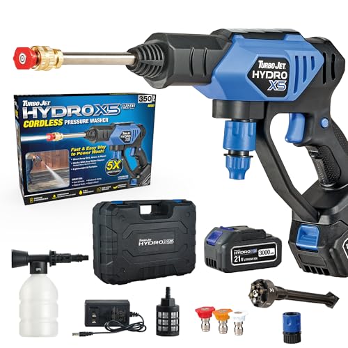 Portable Cordless Pressure Washer with 6-in-1 Nozzle M1962