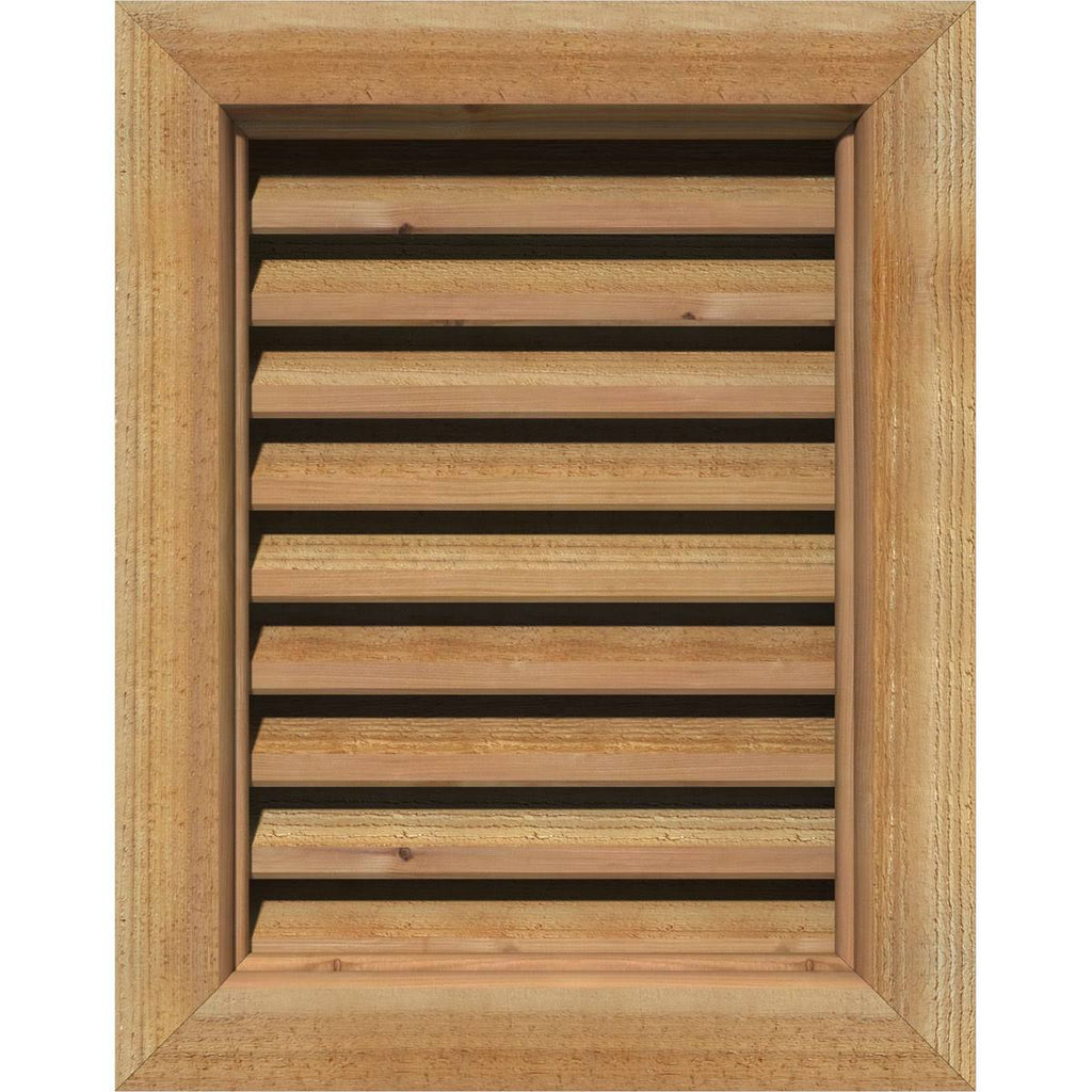 Unfinished Functional Rough Vertical Gable Vent E825095