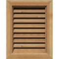 Unfinished Functional Rough Vertical Gable Vent E825095