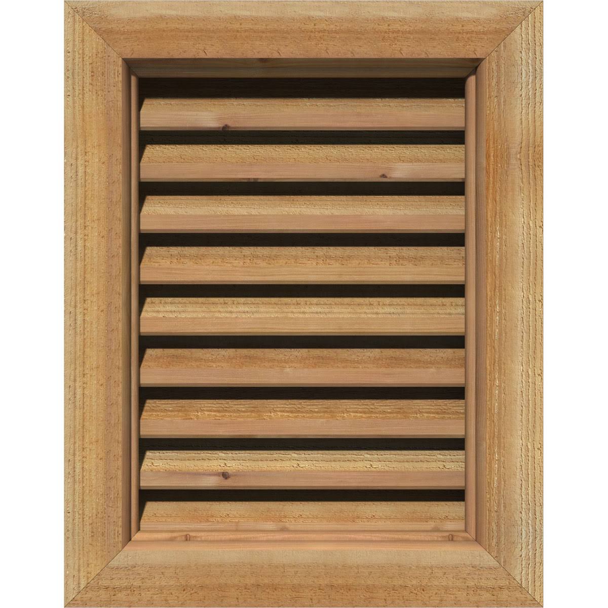 Unfinished Functional Rough Vertical Gable Vent E825095