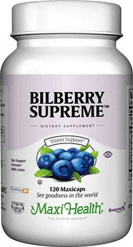 Kosher Bilberry Lutein 120 Vegetable Capsules F977