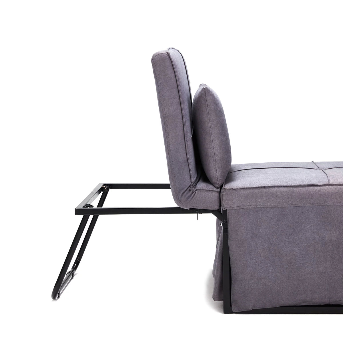 Gray Folding Single Sofa Bed Y5431