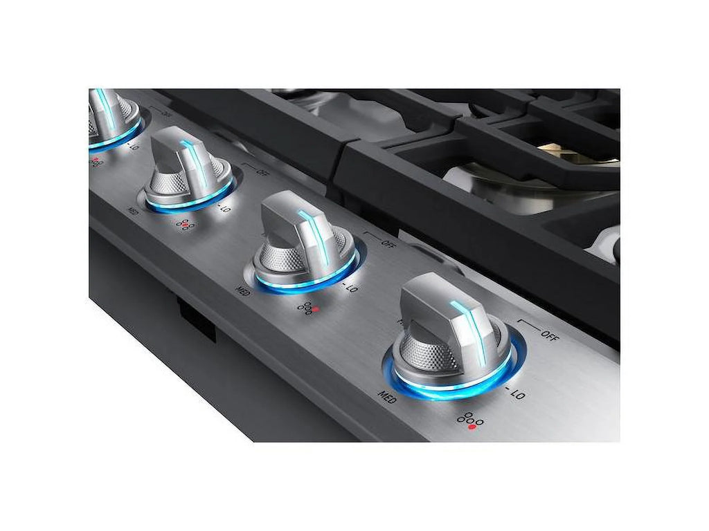 Black Stainless Steel Gas Cooktop I673303