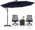 10FT Red Cantilever Patio Umbrella Q561