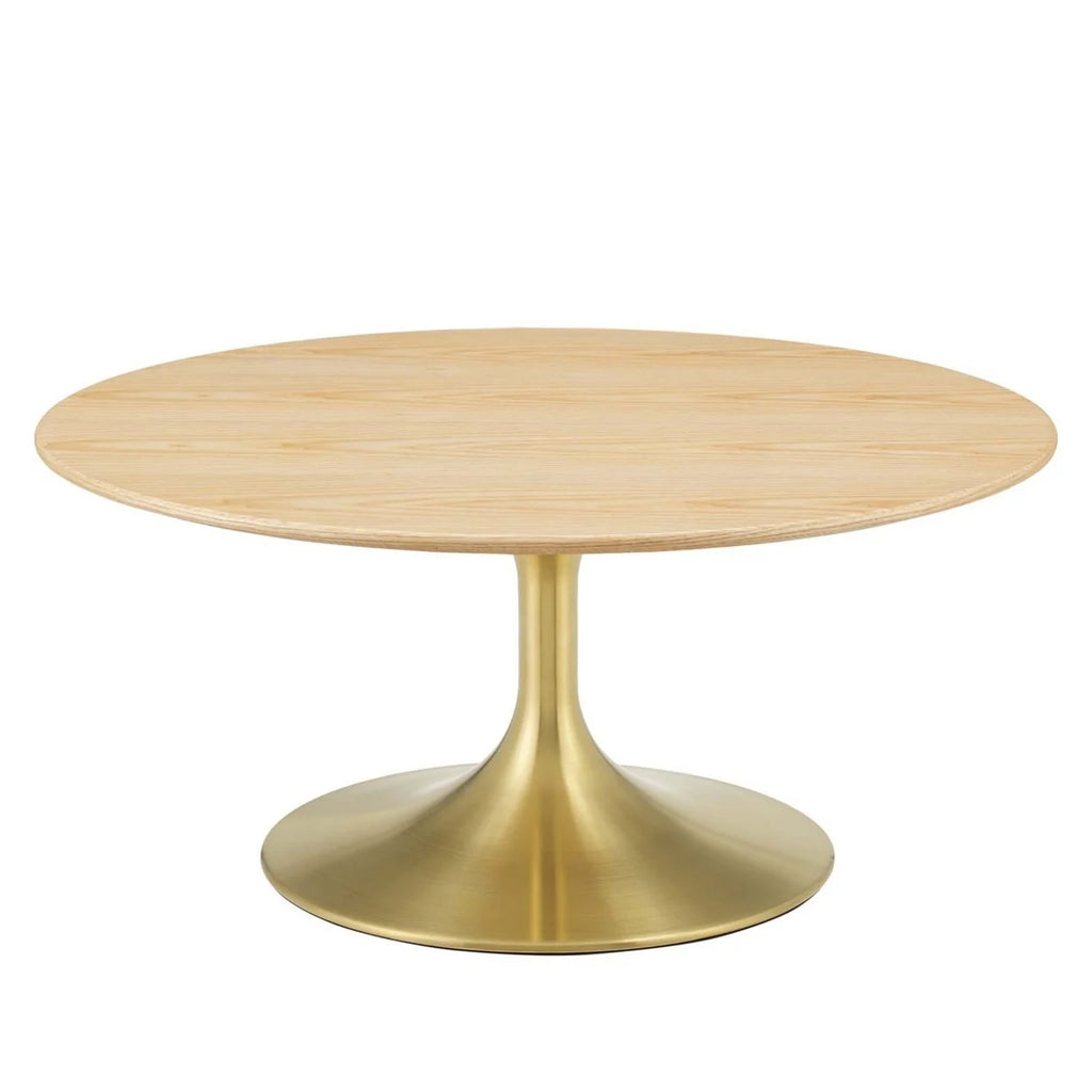 36" Round Wood Grain Coffee Table M721336