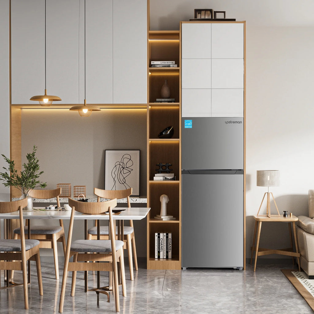 11.6 Cu.Ft. Double Door Fridge with Top Freezer O186