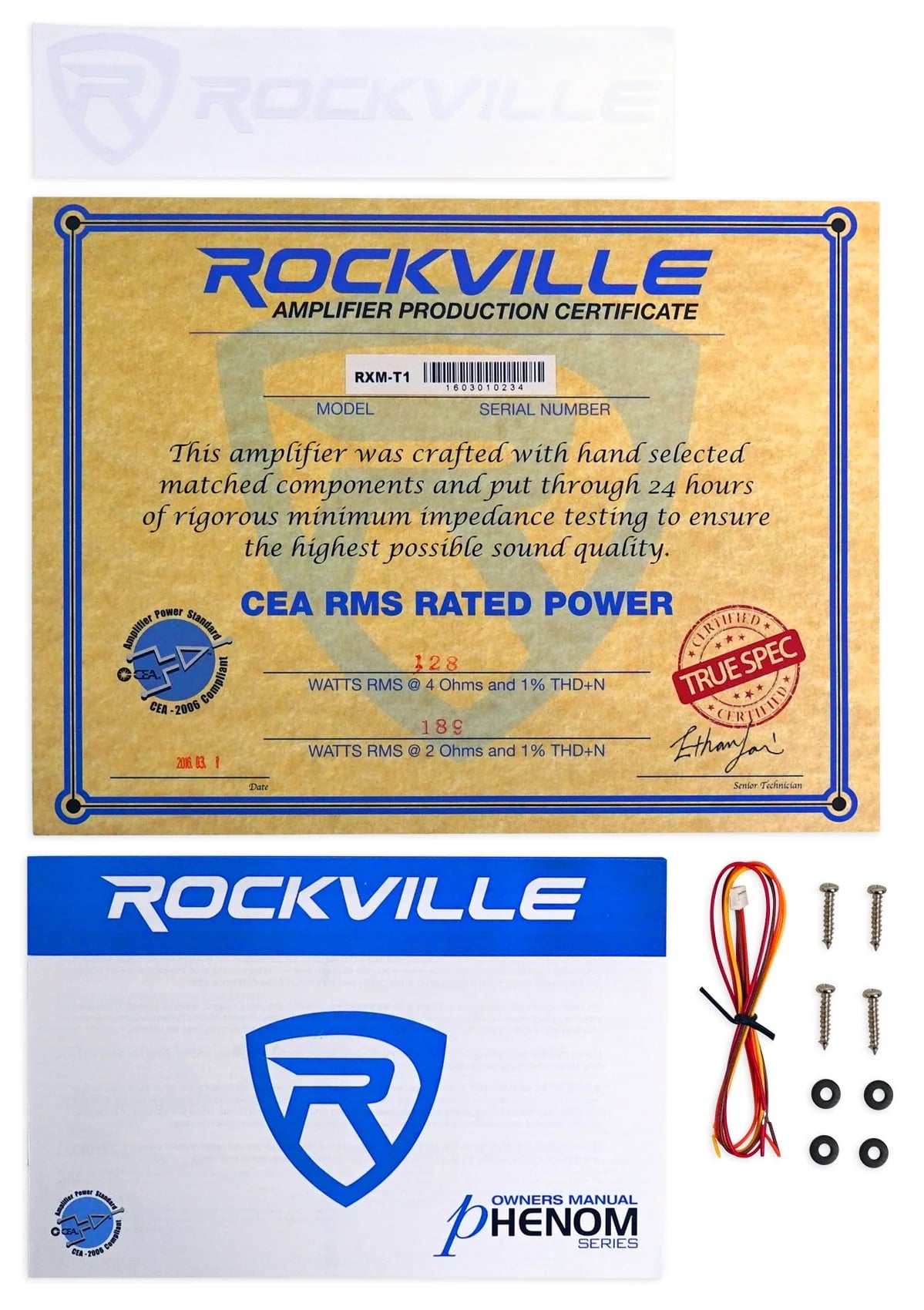 1500 Watt 2 Channel Marine Amplifier N46132