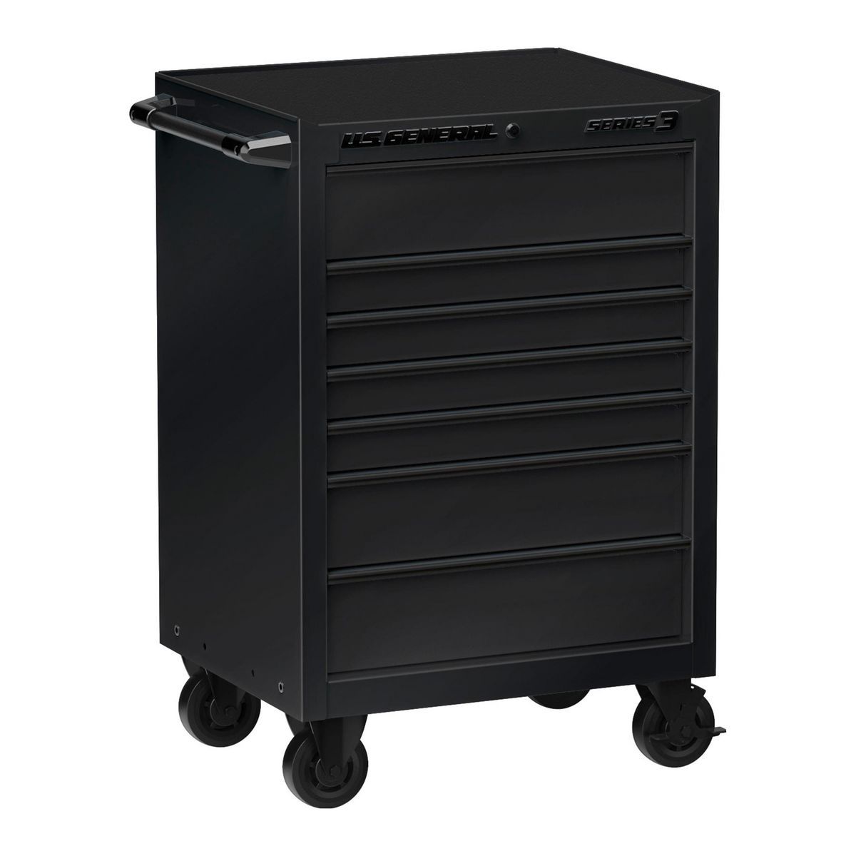 27 in. x 22 in. Black Roll Cab B73899