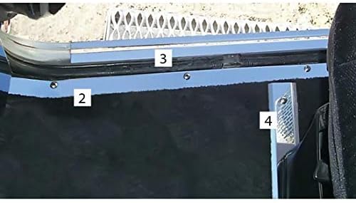 Stainless Steel Cab Door Sill Trims With Rivets N32505