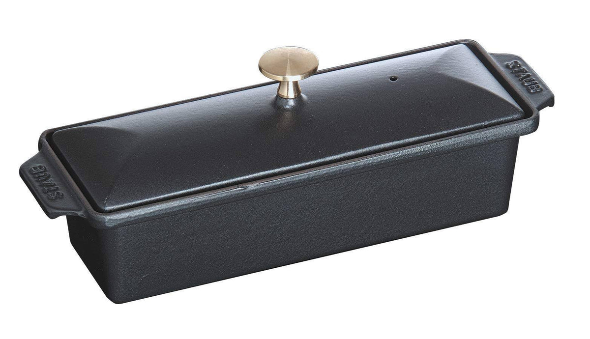Black 12 x 4 1/4 inch Terrine Q591264