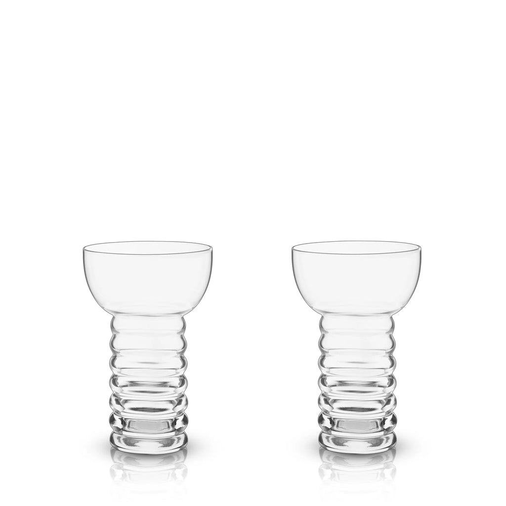 Crystal Tiki Cocktail Glasses P4872