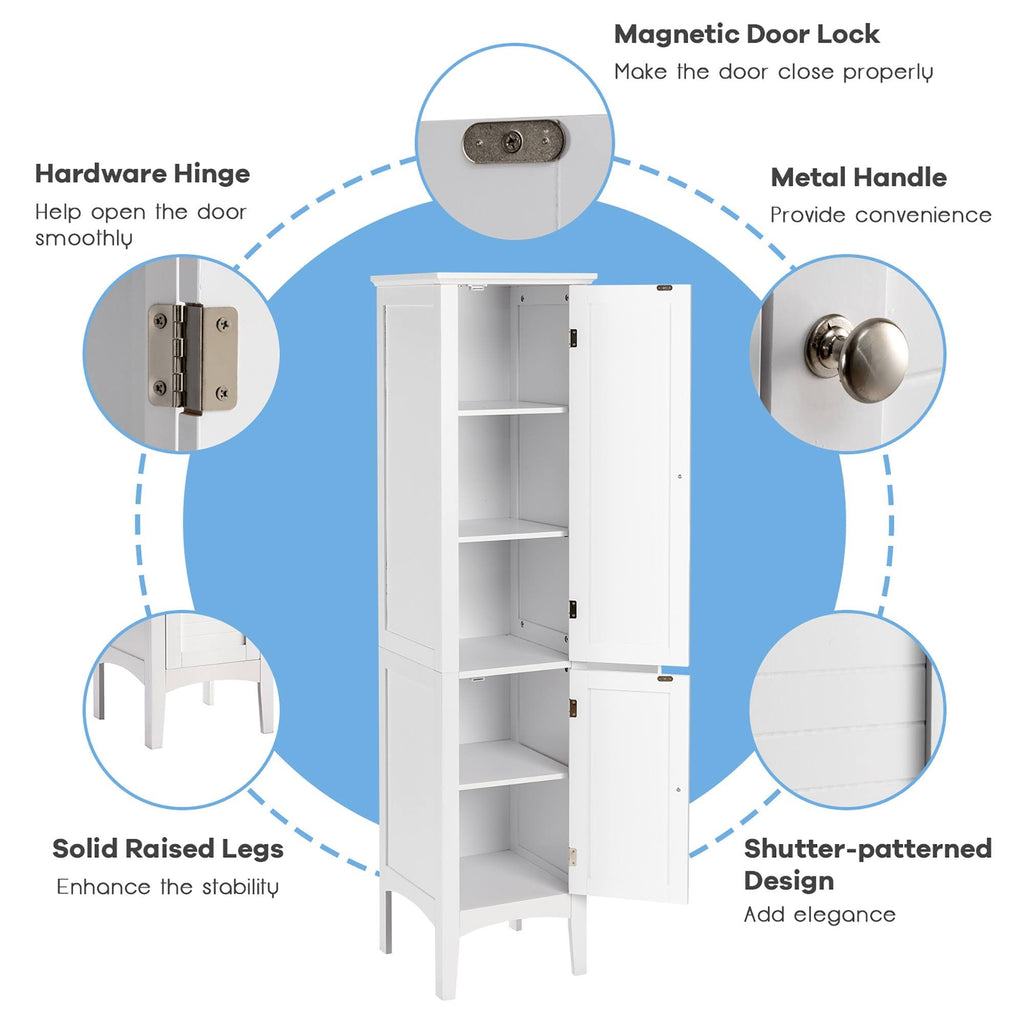 Freestanding Bathroom Storage Cabinet O638