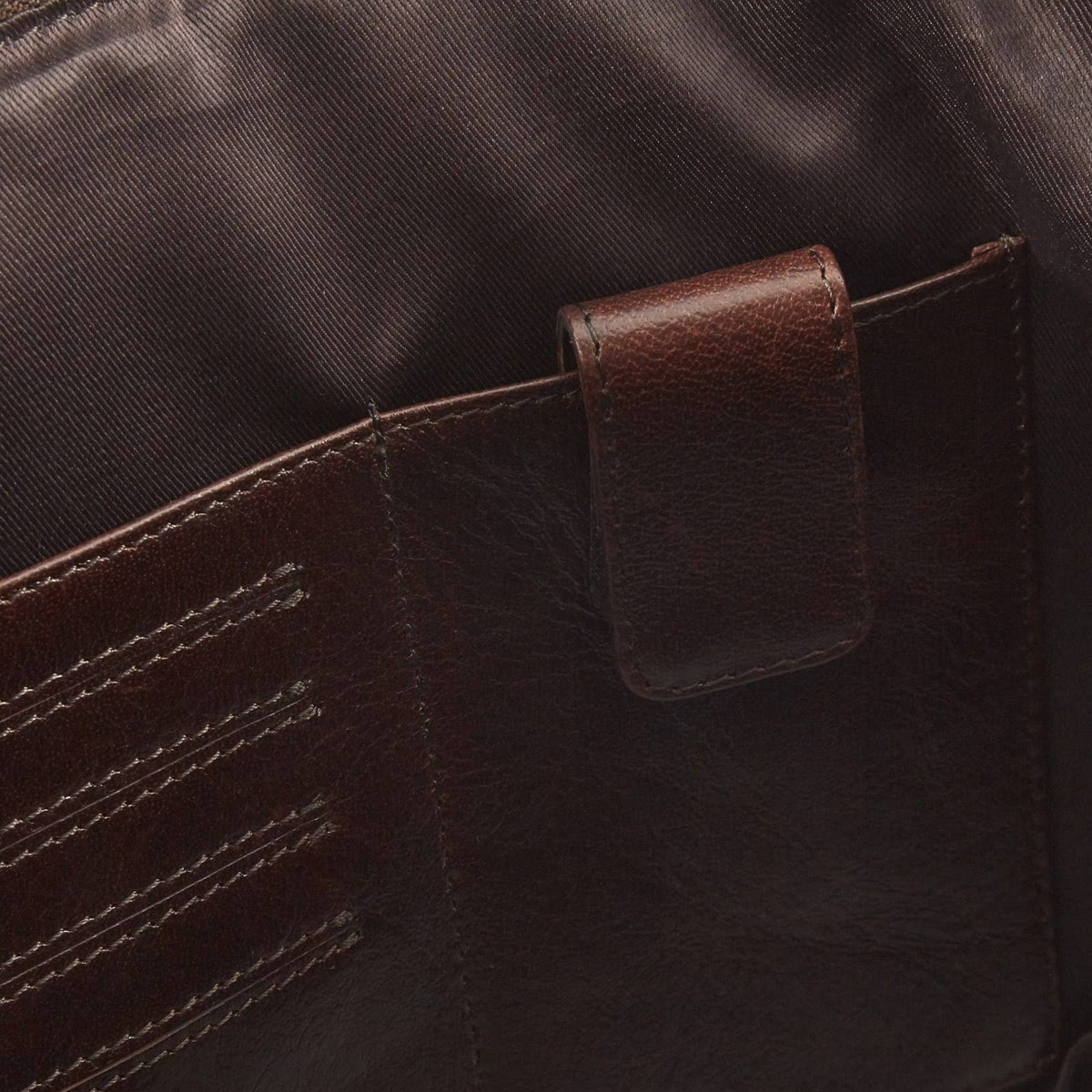 Brown Leather Laptop Sleeve N41355