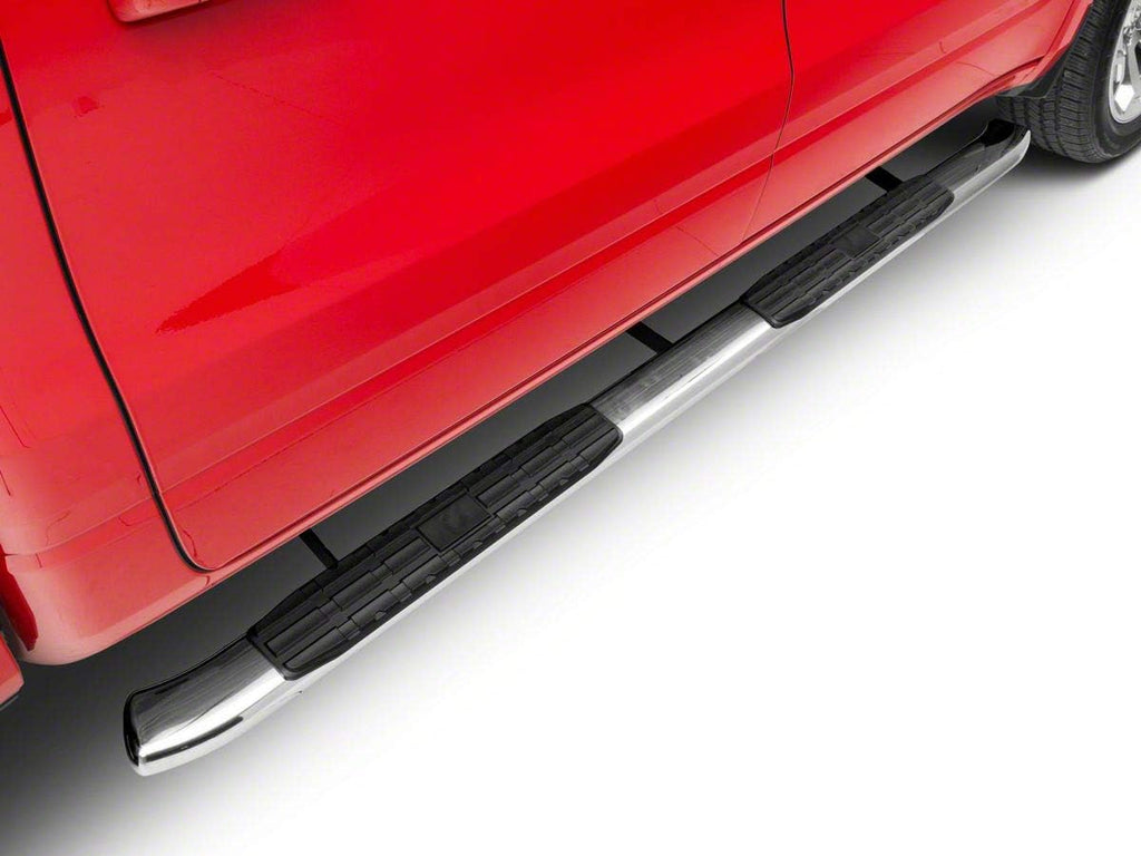 Stainless Steel 4-Inch Oval Bent End Side Step Bars I14173