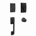 Black Single Cylinder Smart Deadbolt Q86996