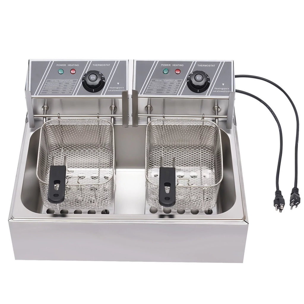 5000W 12L Stainless Steel Electric Deep Fryer Q9931