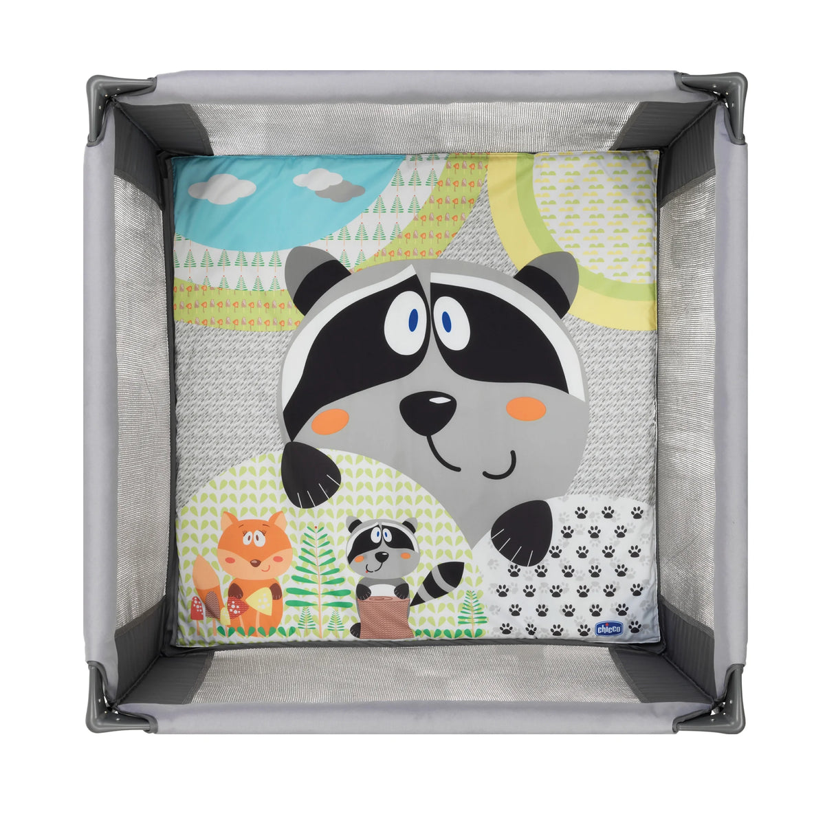 Portable Square Baby Playpen W107534