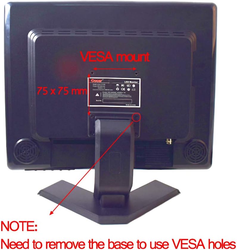 17 inch CCTV Monitor with VGA HDMI AV BNC Ports H15484