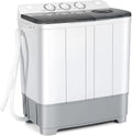 Portable Twin Tub Washing Machine 13.2lbs Grey F695766