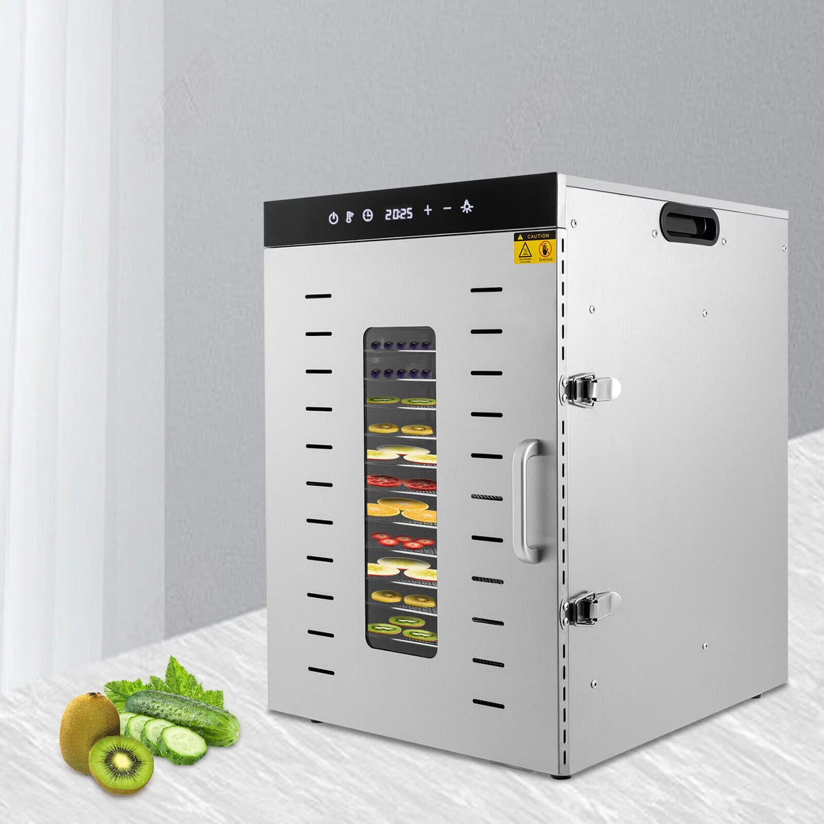 16 Trays Stainless Steel Food Dehydrator D5836