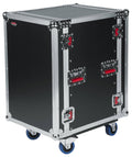 16U Cast Rack Road Case with Casters N7153