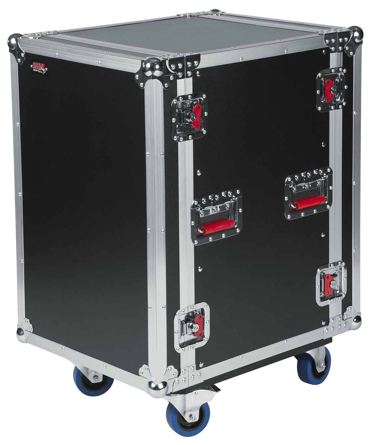 16U Cast Rack Road Case with Casters N7153
