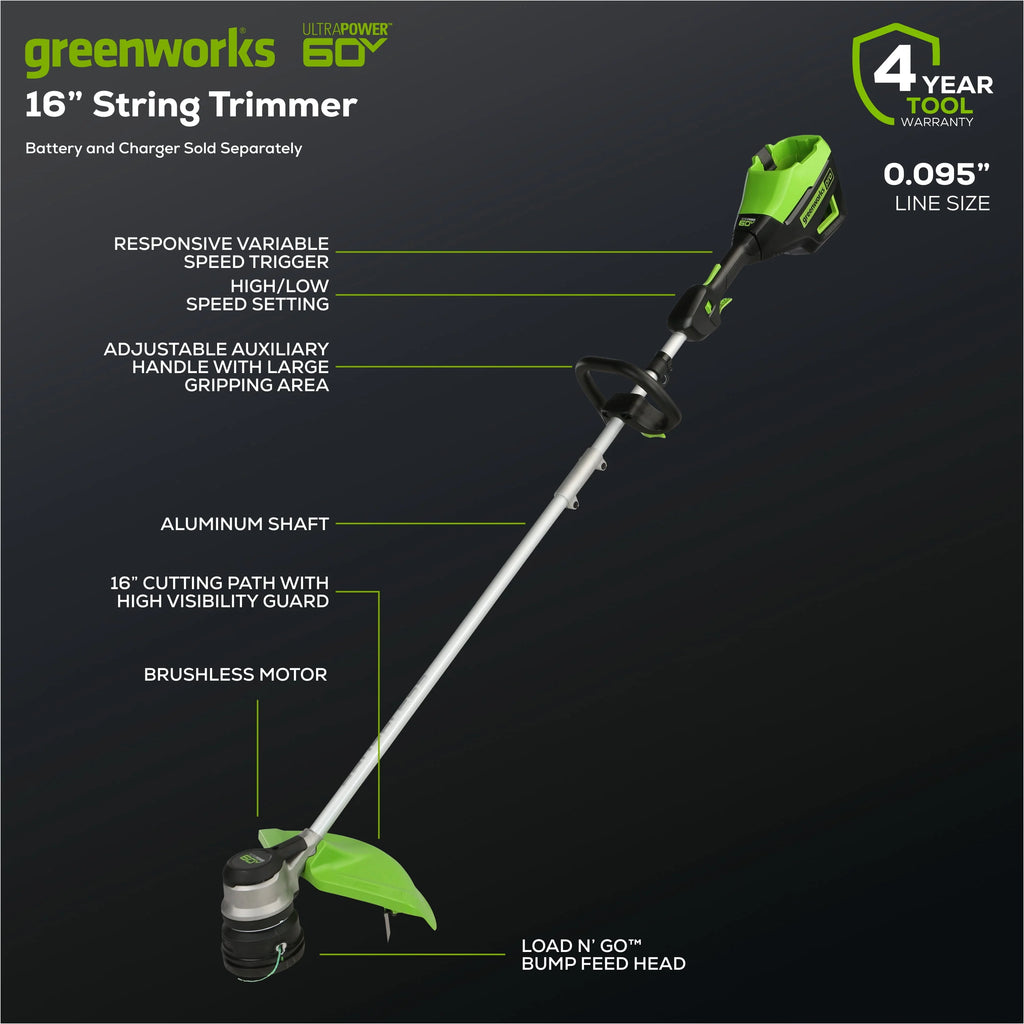 60V Cordless String Trimmer X241