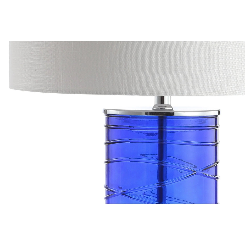 27.5" Fused Glass LED Table Lamp Set of 2 T3292