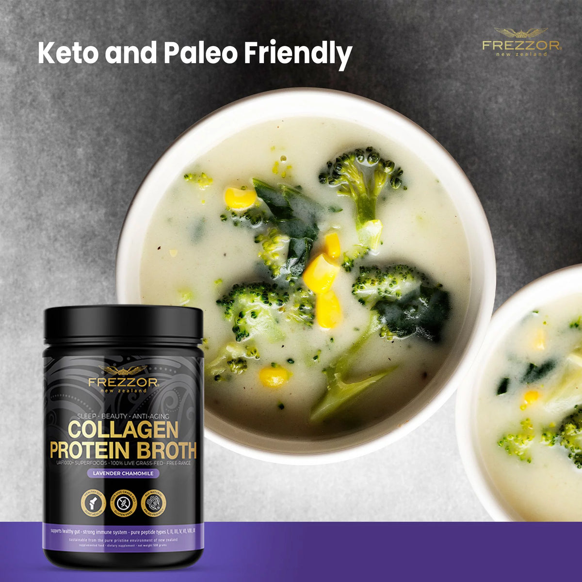 Grass-Fed Collagen Protein Bone Broth Protein Powder C111