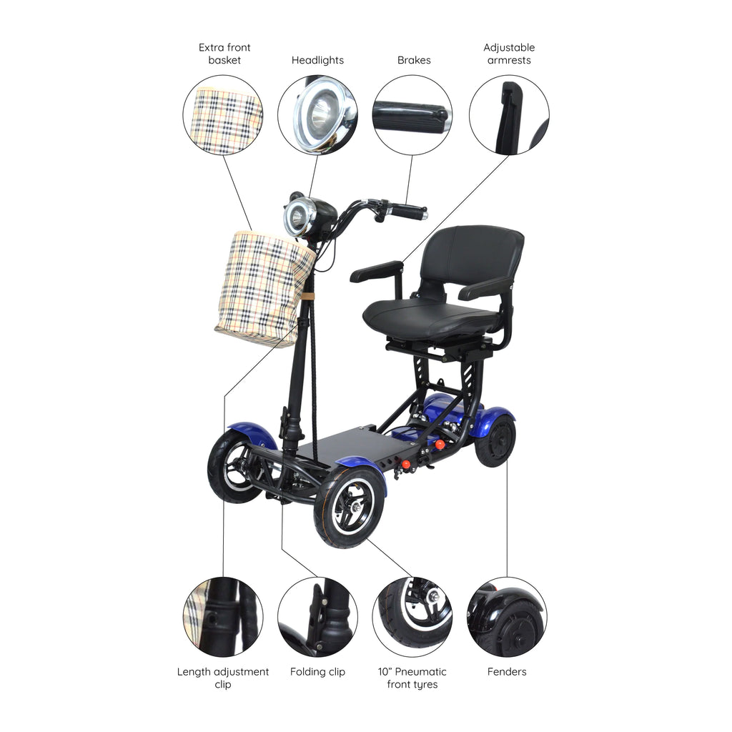 Electric Medical Scooter with Large Seat O7614