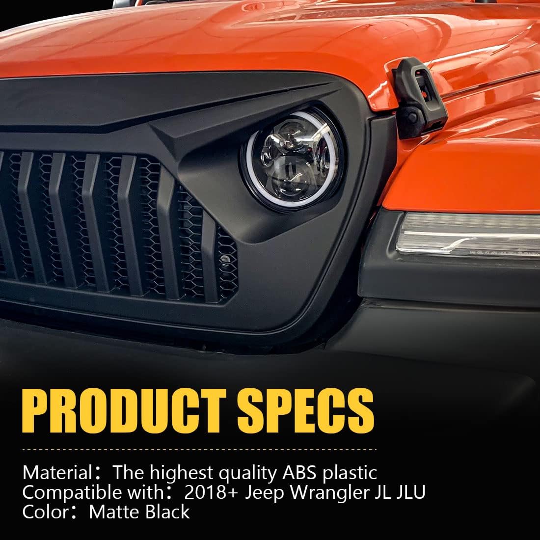 Matte Black Front Grill Cover H86457