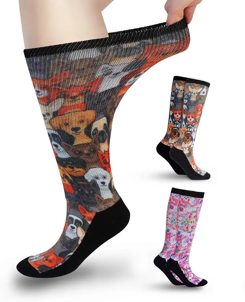Non Binding Extra Wide Diabetic Socks S256794