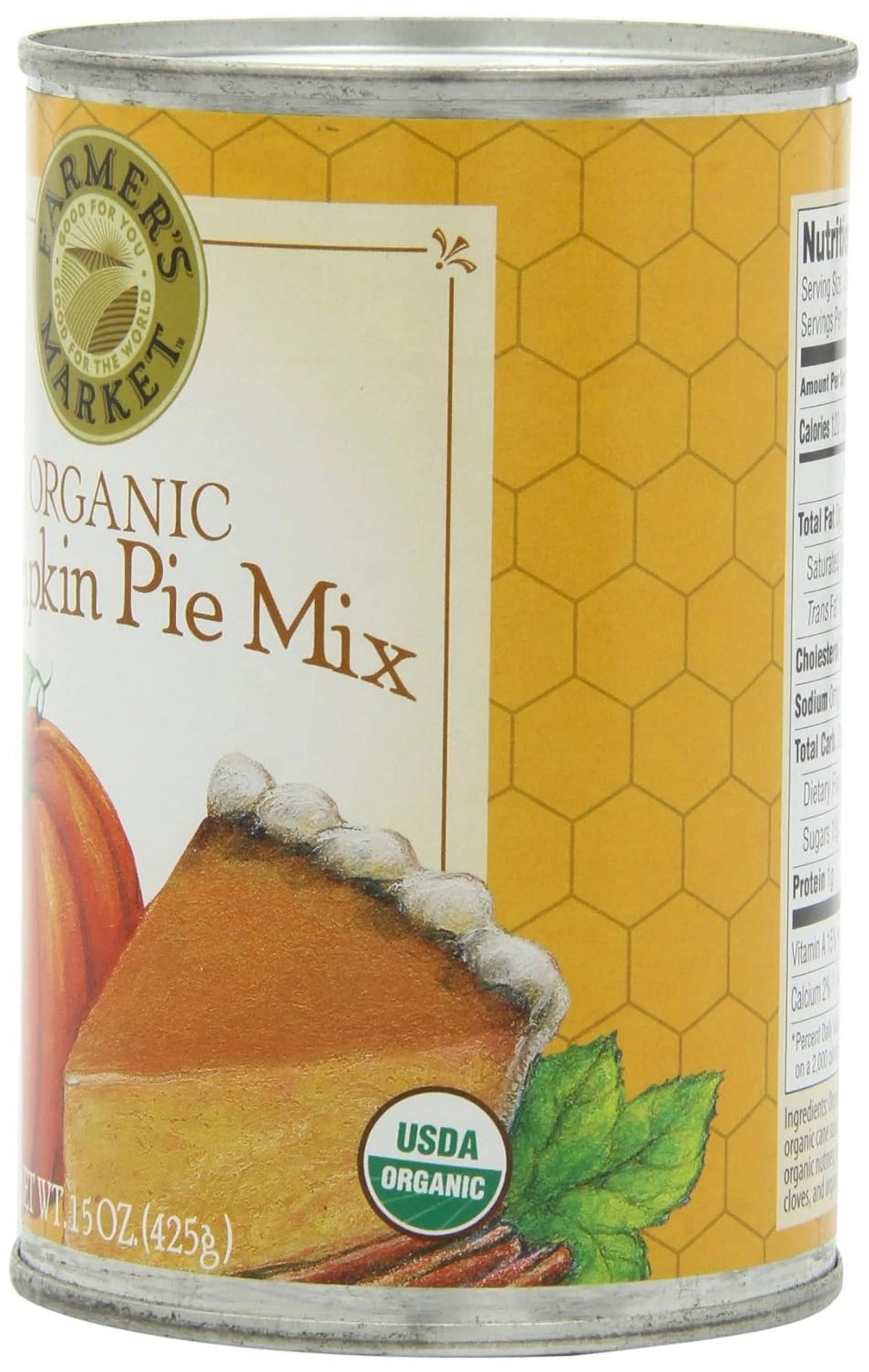 Organic Canned Pumpkin Pie Mix 15-Ounce Cans Pack Of 12 D195571