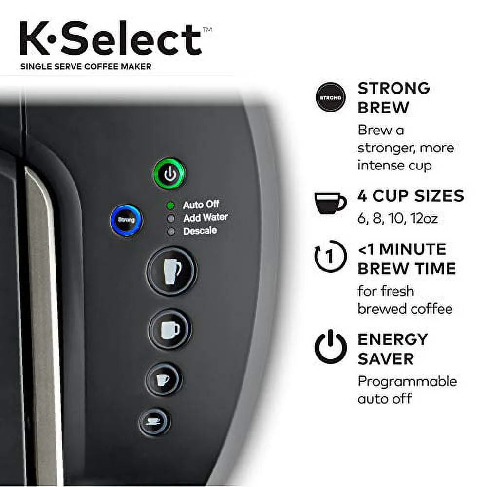 Single-Serve K-Cup Pod Coffee Maker E130436