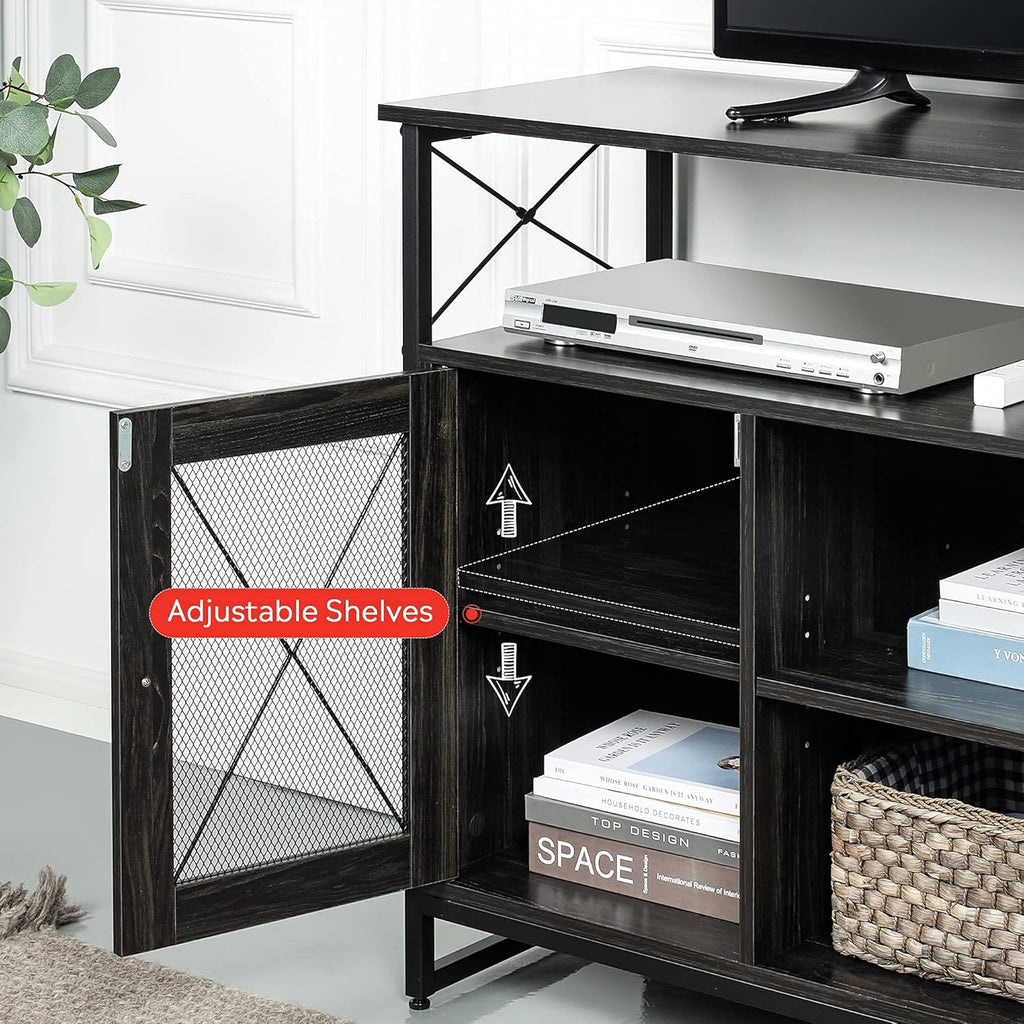 55 inch TV Stand with Storage Cabinet R254
