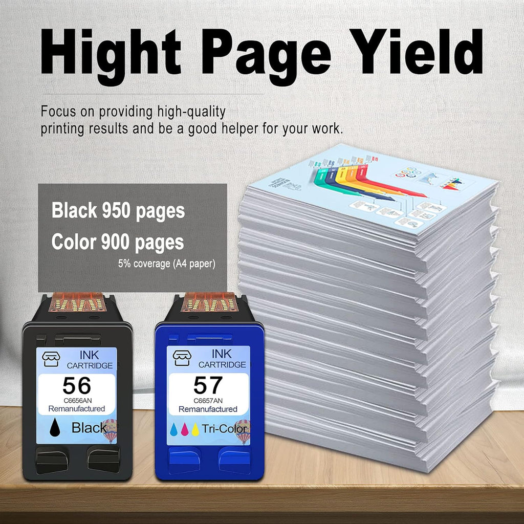 Remanufactured Ink Cartridge Replacement 5-Pack V413196
