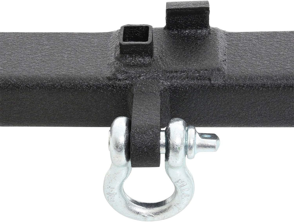 Rear Bumper with D-Ring Mounts, Hitch and Tire Carrier B8833