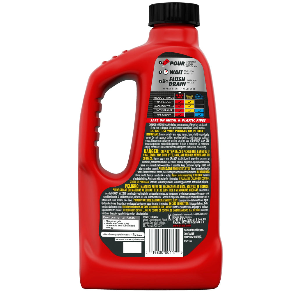 32 oz Drain Clog Remover Y308696