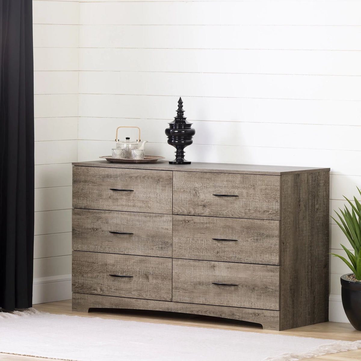 Contemporary Brown Dresser L9577
