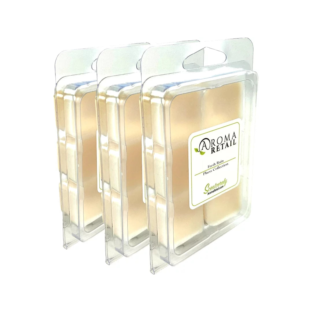 Set of 3 Fresh Rain Scented Soy Wax Melts E463867
