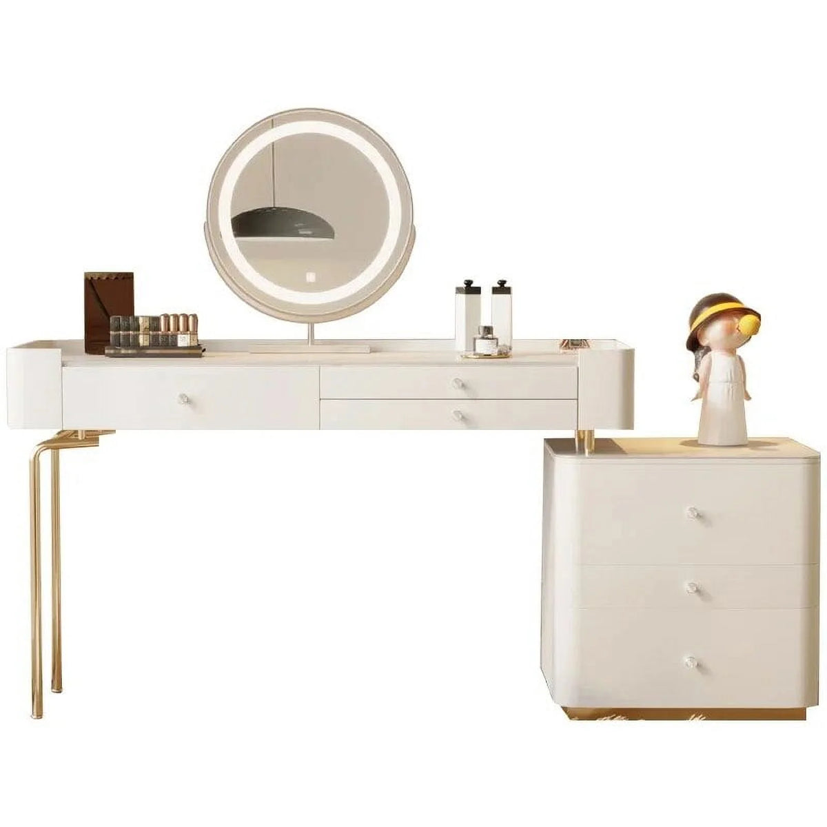 Modern Minimalist Wooden Vanity Table A51542